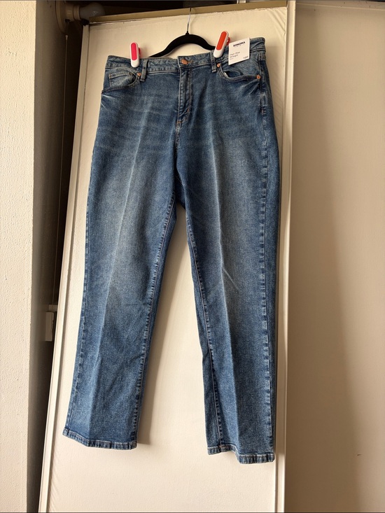Sonoma Denim - Sonoma Women's Straight Leg Denim Jeans in Blue Wash
